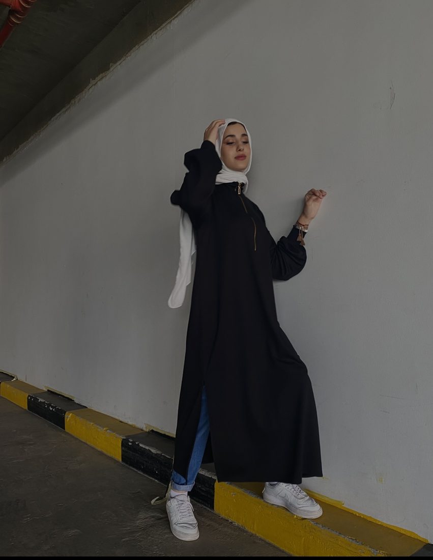 Zip Abaya