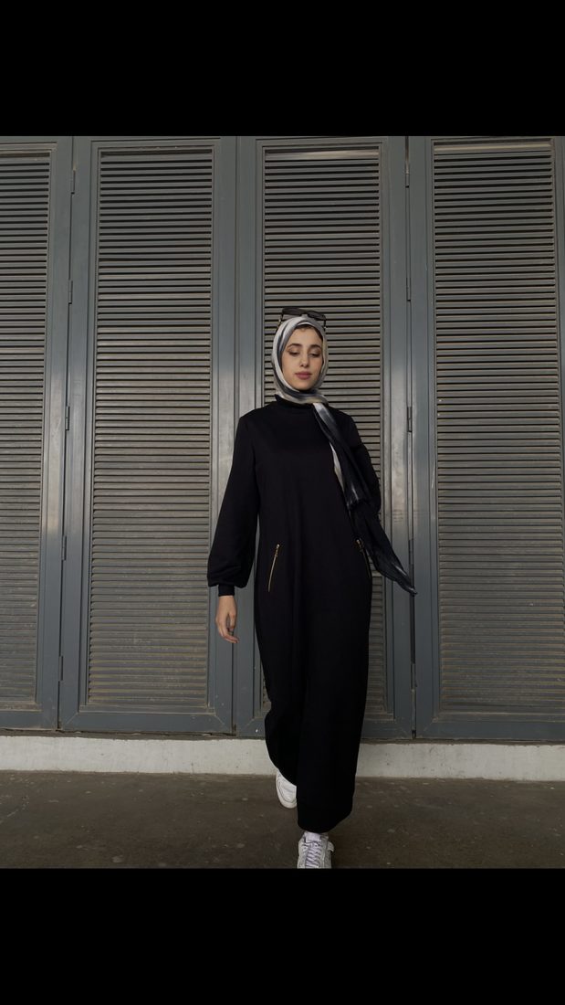 Zip Abaya